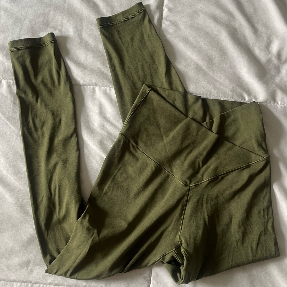 OFFLINE By Aerie Real Me High Waisted Crossover Legging - Forest Green